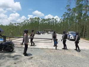 pengamanan polda kaltim
