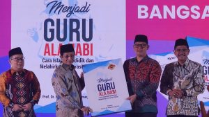 Rilis Buku 'Menjadi Guru Ala Nabi', Menag Ajak Masyarakat Pahami Pendidikan dalam Perspektif Al Qur'an