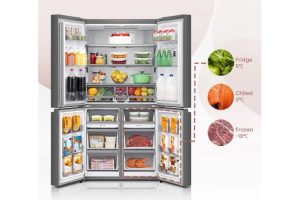 5 Kulkas 4 Pintu yang Hemat Listrik, Ada Samsung