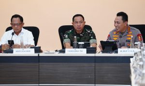 Panglima TNI Siap Bersinergi dengan Polisi Demi Jaga Keamanan Libur Nataru 2024/2025