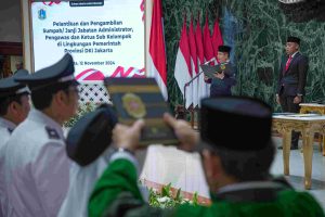 Lewati Seleksi Ketat, Pj Gubernur DKI Jakarta Lantik Ratusan Pejabat Baru