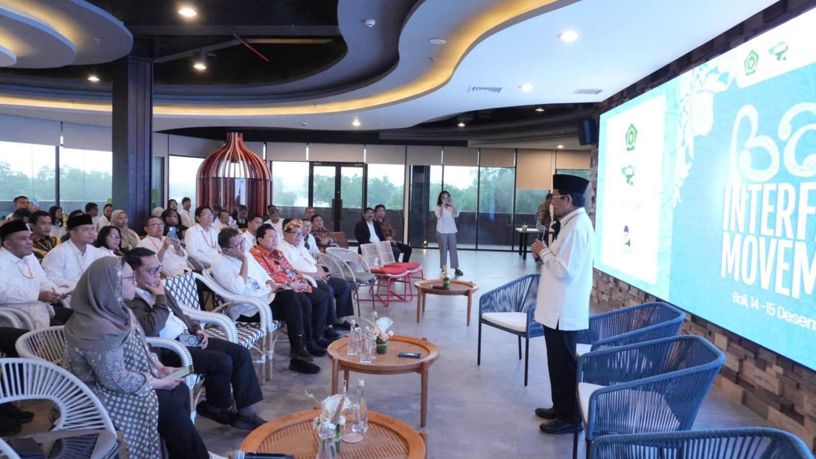 Hadiri Bali Interfaith Movement, Menag Ingatkan Pentingnya Diplomasi Agama dan Green Theology