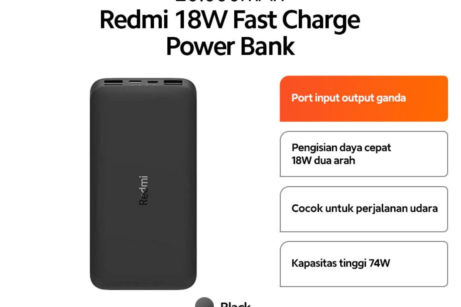 5 Powerbank Fast Charging Terbaru 2024, Ada Redmi