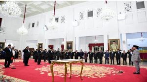 Prabowo Subianto Lantik Dewan Pertahanan Nasional, Saksikan Sumpah Janji Pimpinan hingga Dewas KPK