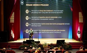 Menko Polkam Apresiasi Capaian Zero Terrorist Attack Indonesia