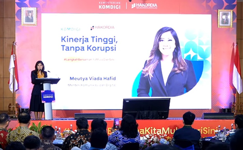 Meutya Hafid Yakini Transformasi Digital Perkuat Integritas dan Keterbukaan
