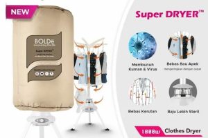 4 Pengering Pakaian Portable, Cocok Digunakan di Musim Hujan