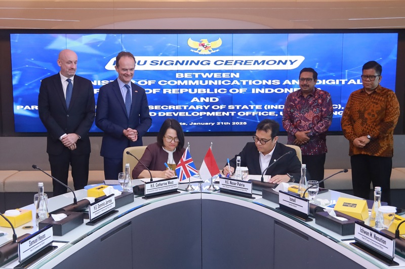 Indonesia dan Inggris Perdalam Kolaborasi di Sektor Digital